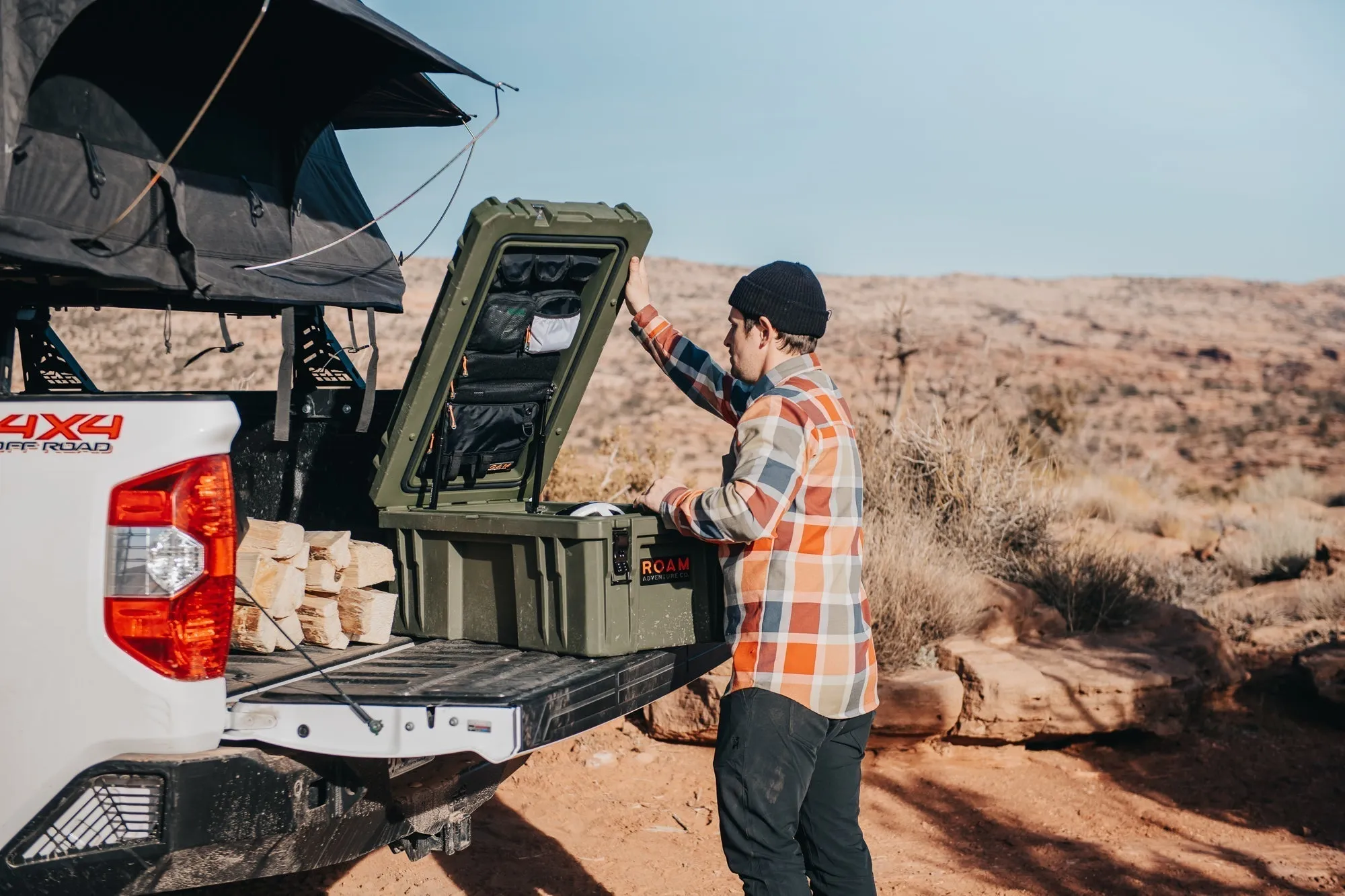 ロームアドベンチャー Roam Adventure 105L ラゲッドケース用 リッド オーガナイザー Lid Organizer