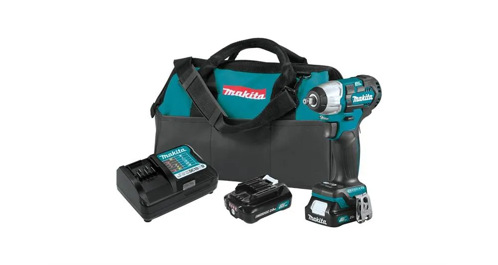 2020 Makita 12V max CXT® Brushless 3/8" Impact Wrench Kit (WT05R1)