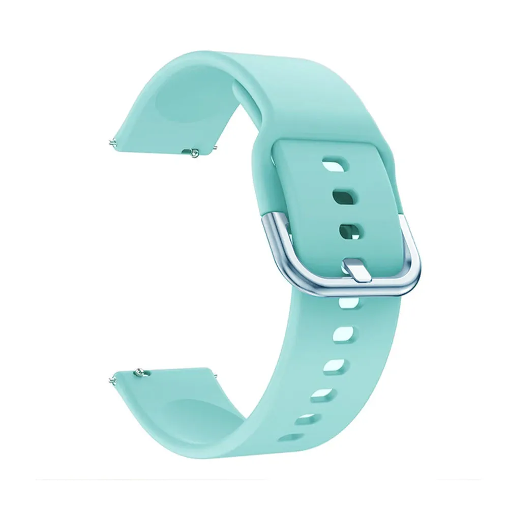 20mm universal Smartwatch Silicone Strap Orange