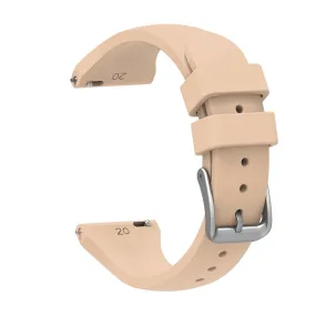 22mm Universal silicone watch strap - Khaki