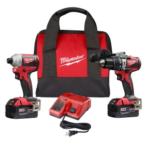 2893-22 Milwaukee M18 2 Tool Combo Kit