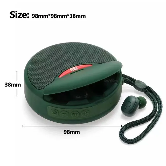 2in1 Earphone Bluetooth Speaker