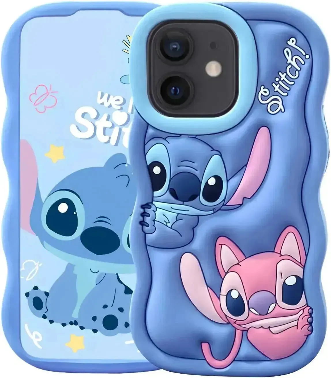 3D Cartoon Stitch Case (For iPhone)