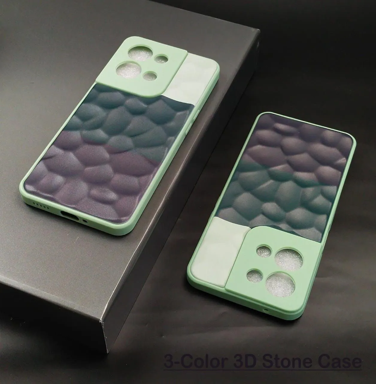 3D Stone Hard Case For Redmi