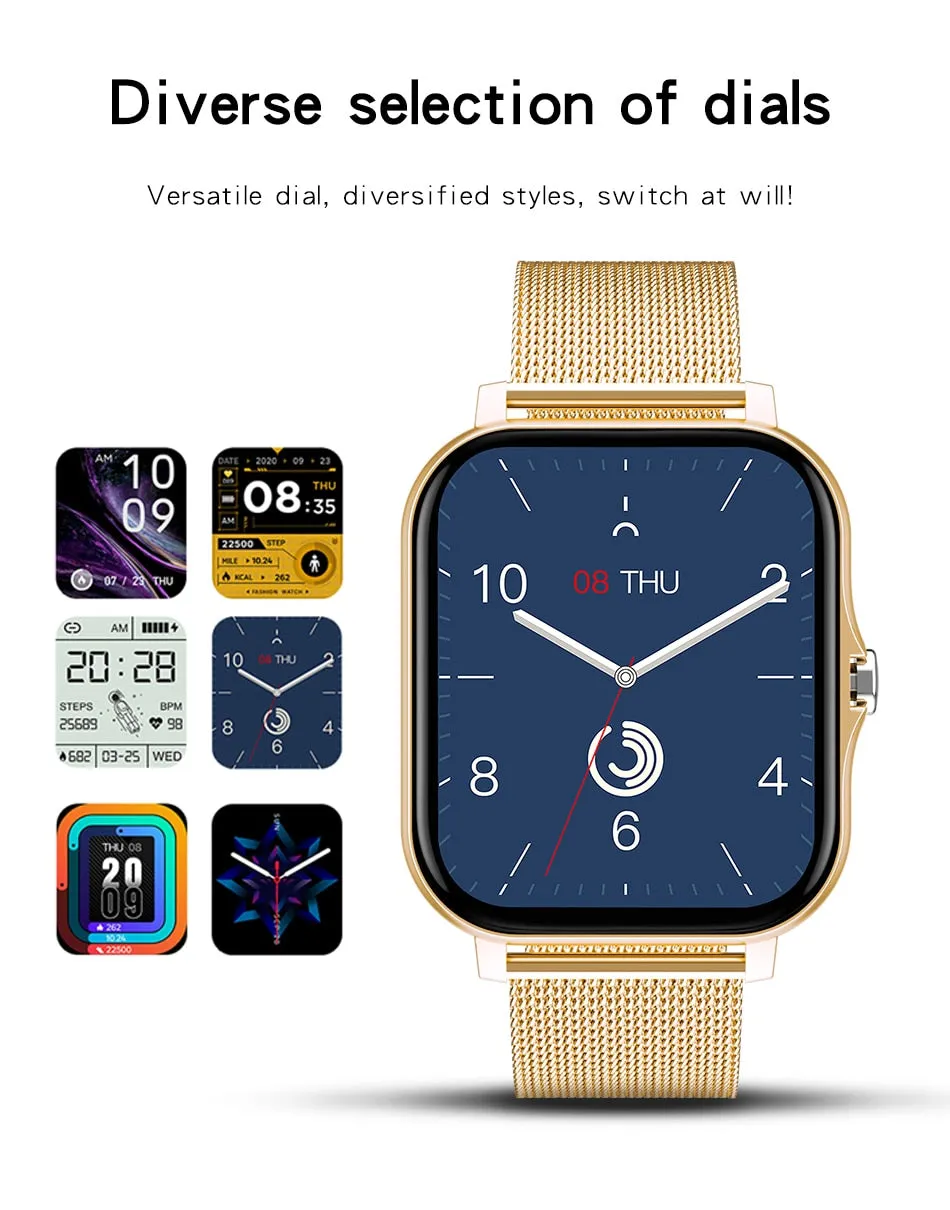 40mm Mens Womens Smartwatch