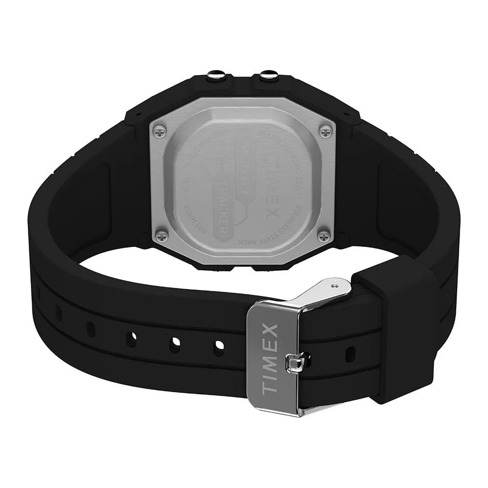 Activity and Step Tracker Digital 40mm Rubber Band