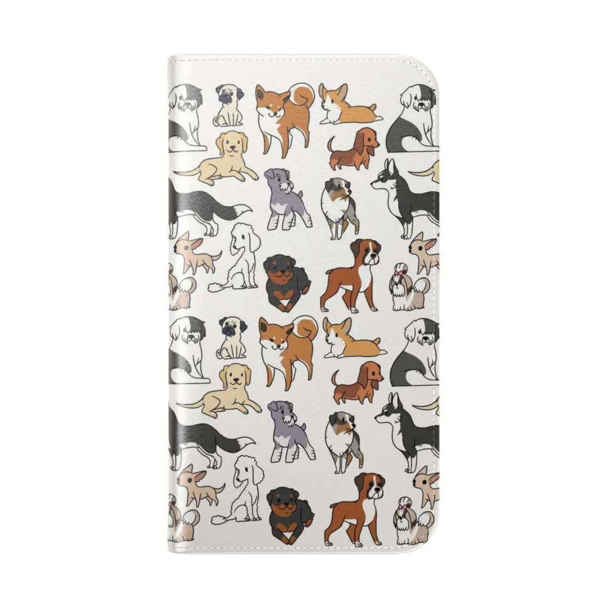 Adorable Animal Print Phone Case for Dog Lovers