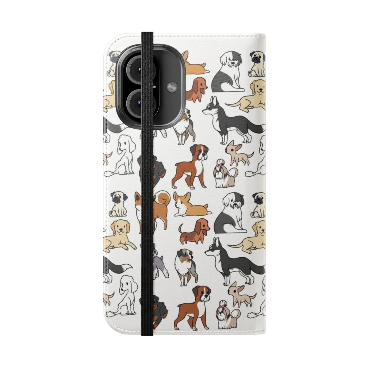 Adorable Animal Print Phone Case for Dog Lovers