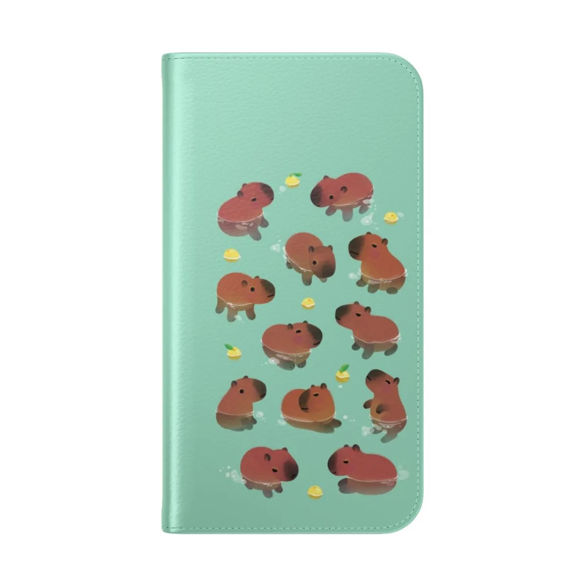 Adorable Capybara Bath Time Phone Case