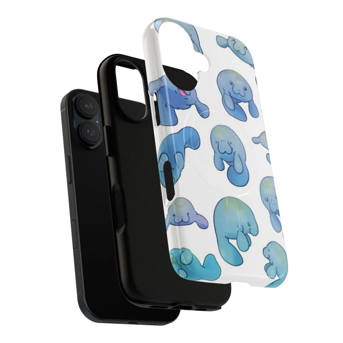 Adorable Manatee Design Phone Cases