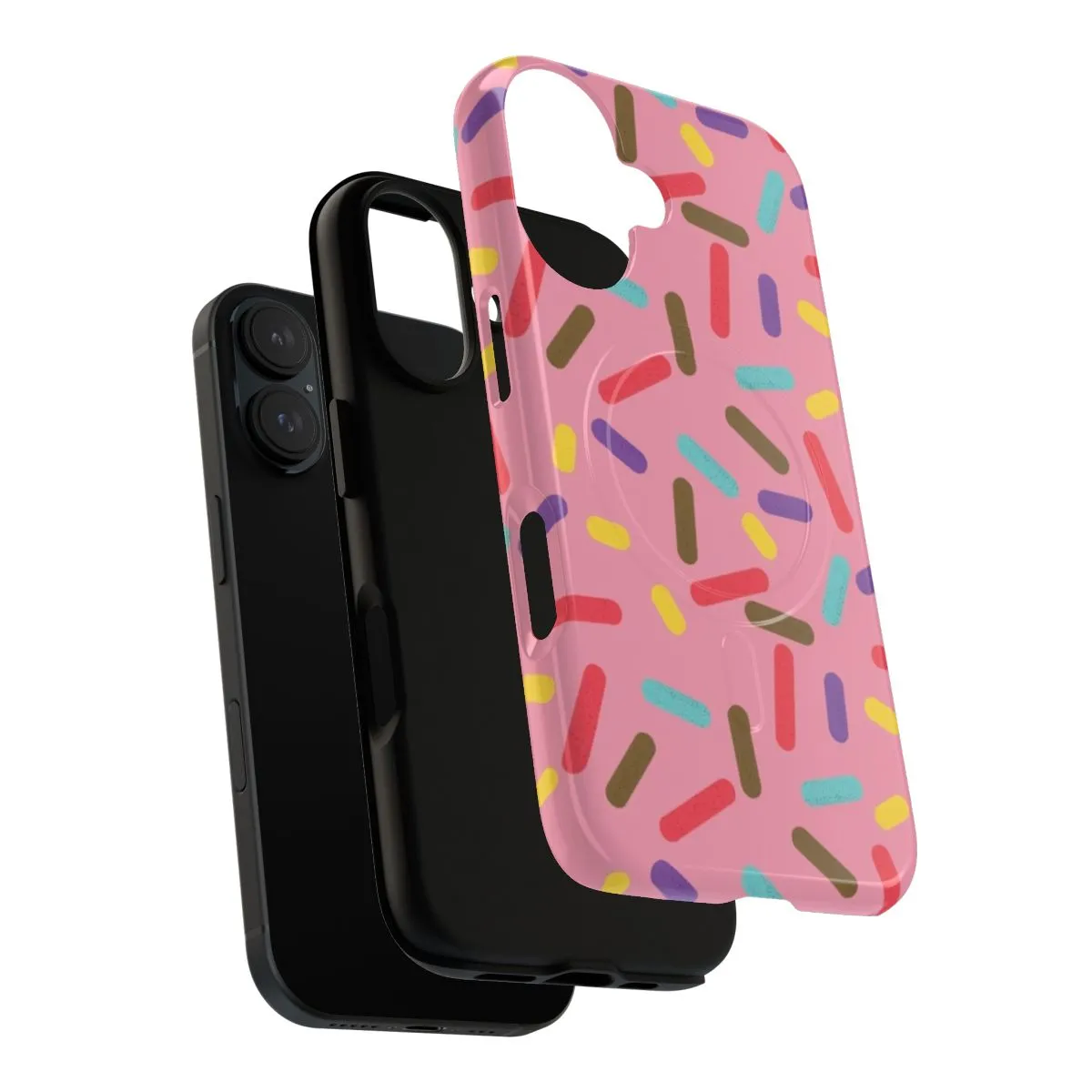 Adorable Pastel Donut Sprinkles Phone Case