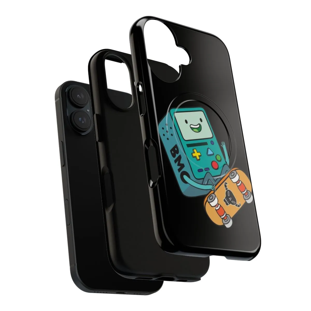 Adventure Time Inspired Skateboard-Style Magnetic Tough Phone Case