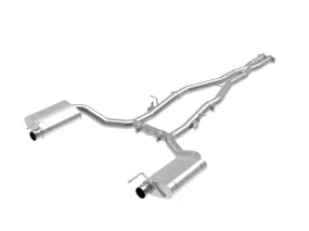 aFe Exhaust Dodge Charger/SRT Hellcat HEMI (2015-2022) 3" Mach Force-Xp in 304 Stainless Steel