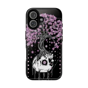 Afterlife Floral Skull Phone Cases