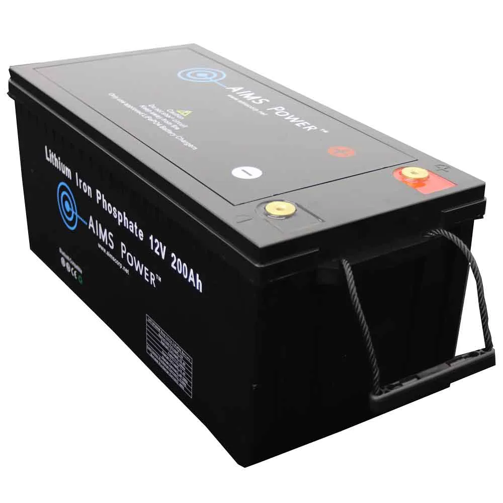 Aims Power LiFePO4 12V 200 AH Lithium Battery - Bluetooth - LFP12V200B