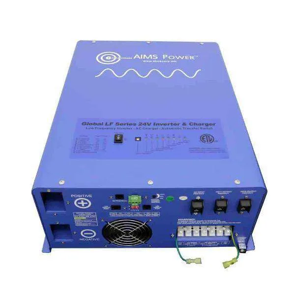 Aims Power PICOGLF6024120UL 6000 Watt Pure Sine Inverter Charger ETL Listed to UL 458 New