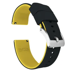 Amazfit Bip | Elite Silicone | Black Top / Yellow Bottom