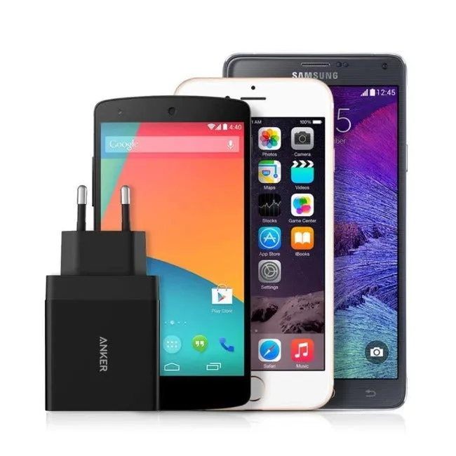 ANKER 24W 2-Port USB Wall Charger