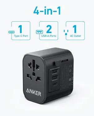 Anker 312 Outlet Extender A9212K11 – Black