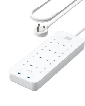 Anker 342 USB Power Strip 8 in 1 -White A9182K21