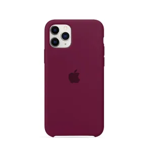 Apple Silicone Case (Wine)