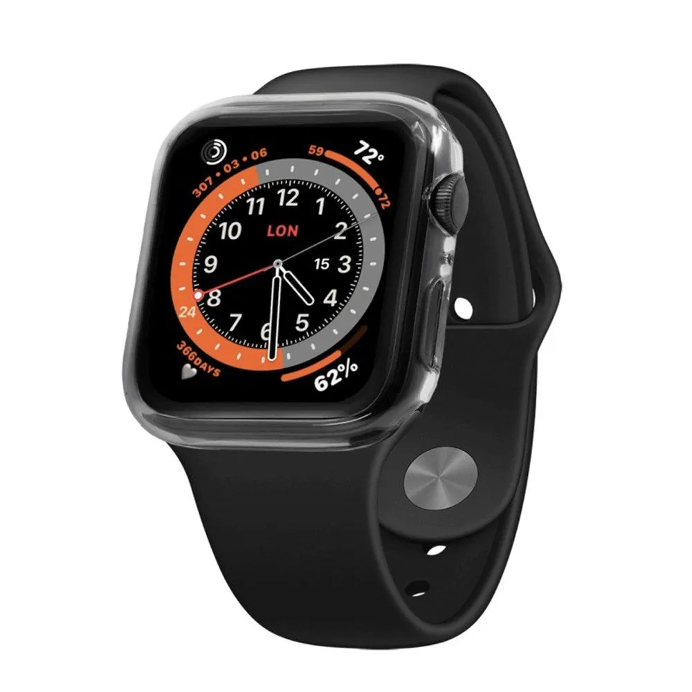 Apple Watch 9 / 8 / 7 (41mm) Fixed Pure Cover m. Skærmbeskyttelse - Gennemsigtig