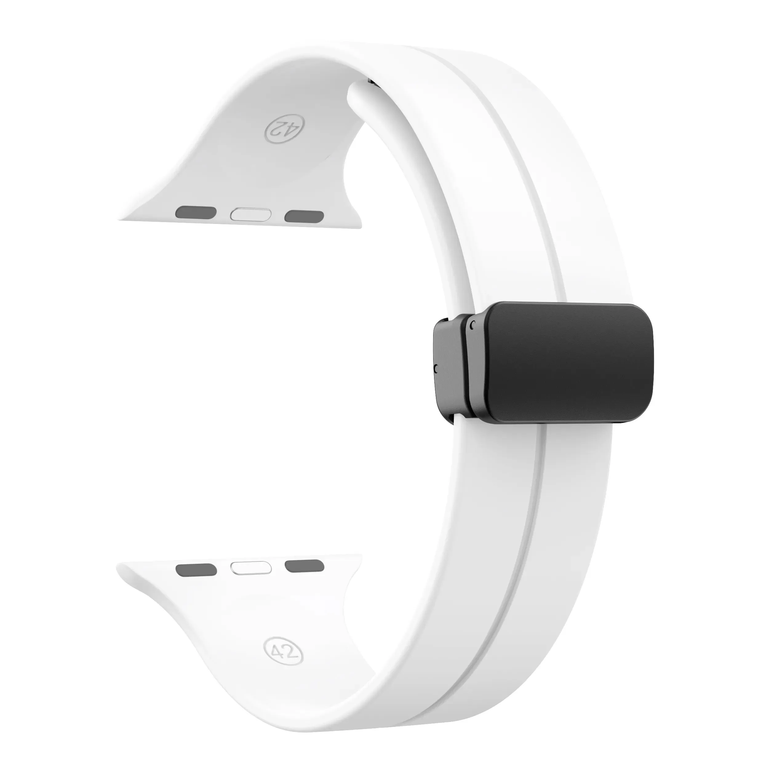 Apple Watch Magnetic Buckle Silicone Band