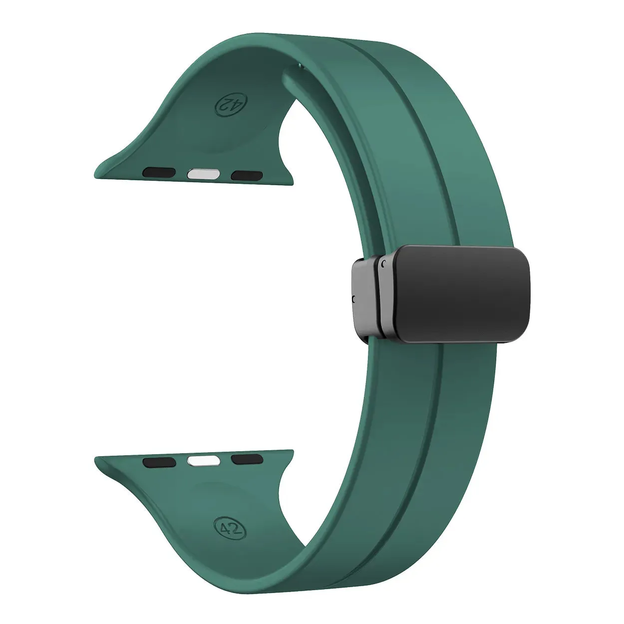 Apple Watch Magnetic Buckle Silicone Band