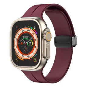 Apple Watch Magnetic Buckle Silicone Band