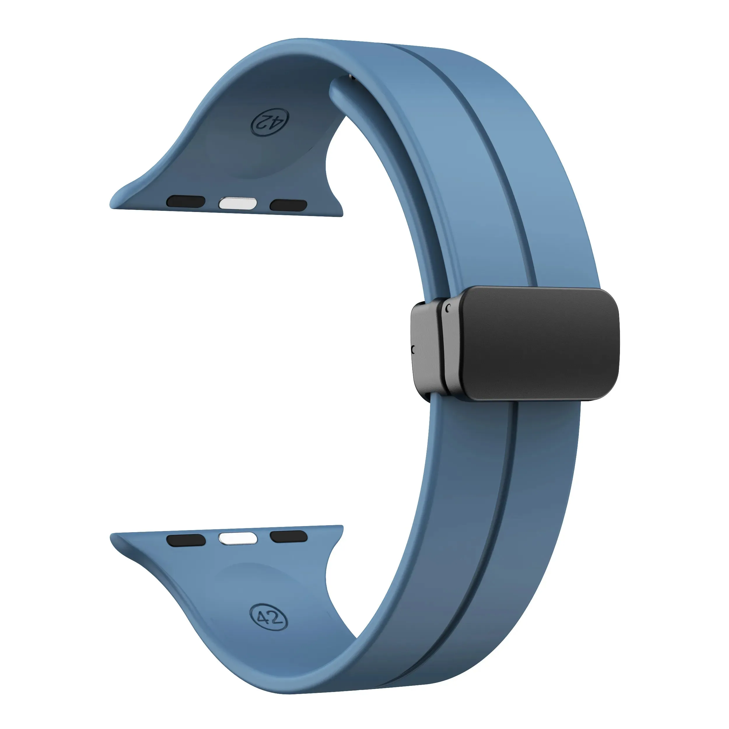 Apple Watch Magnetic Buckle Silicone Band