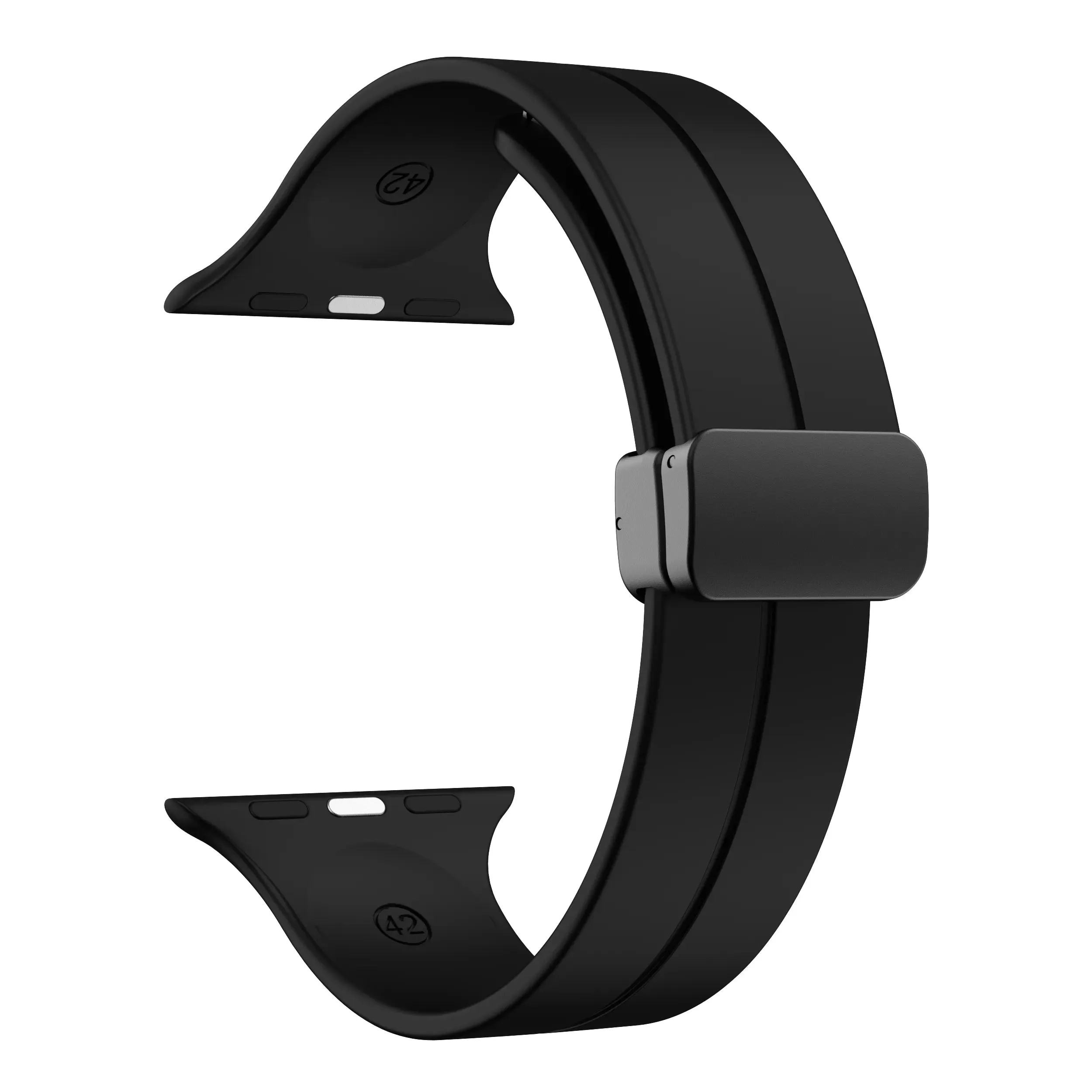 Apple Watch Magnetic Buckle Silicone Band