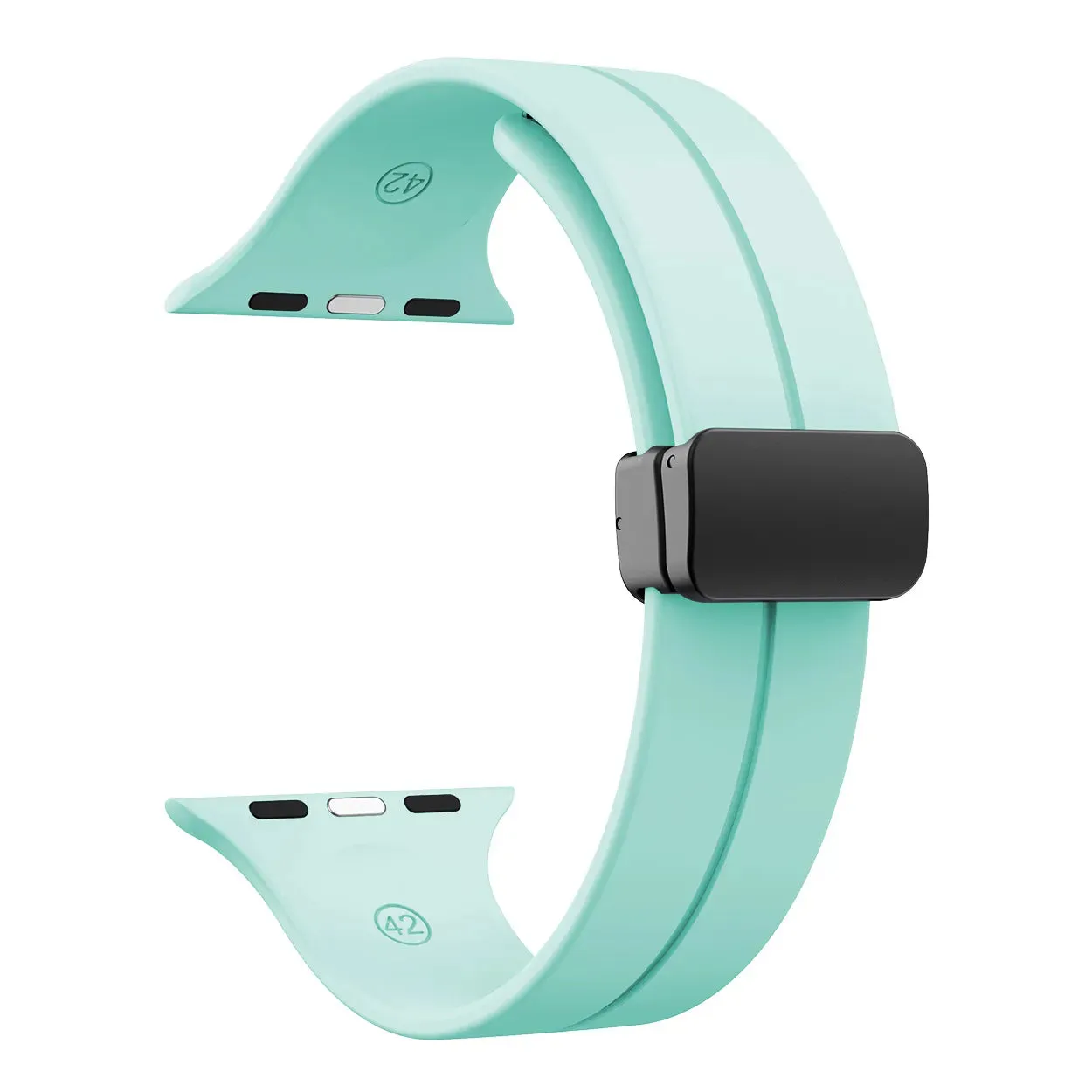 Apple Watch Magnetic Buckle Silicone Band