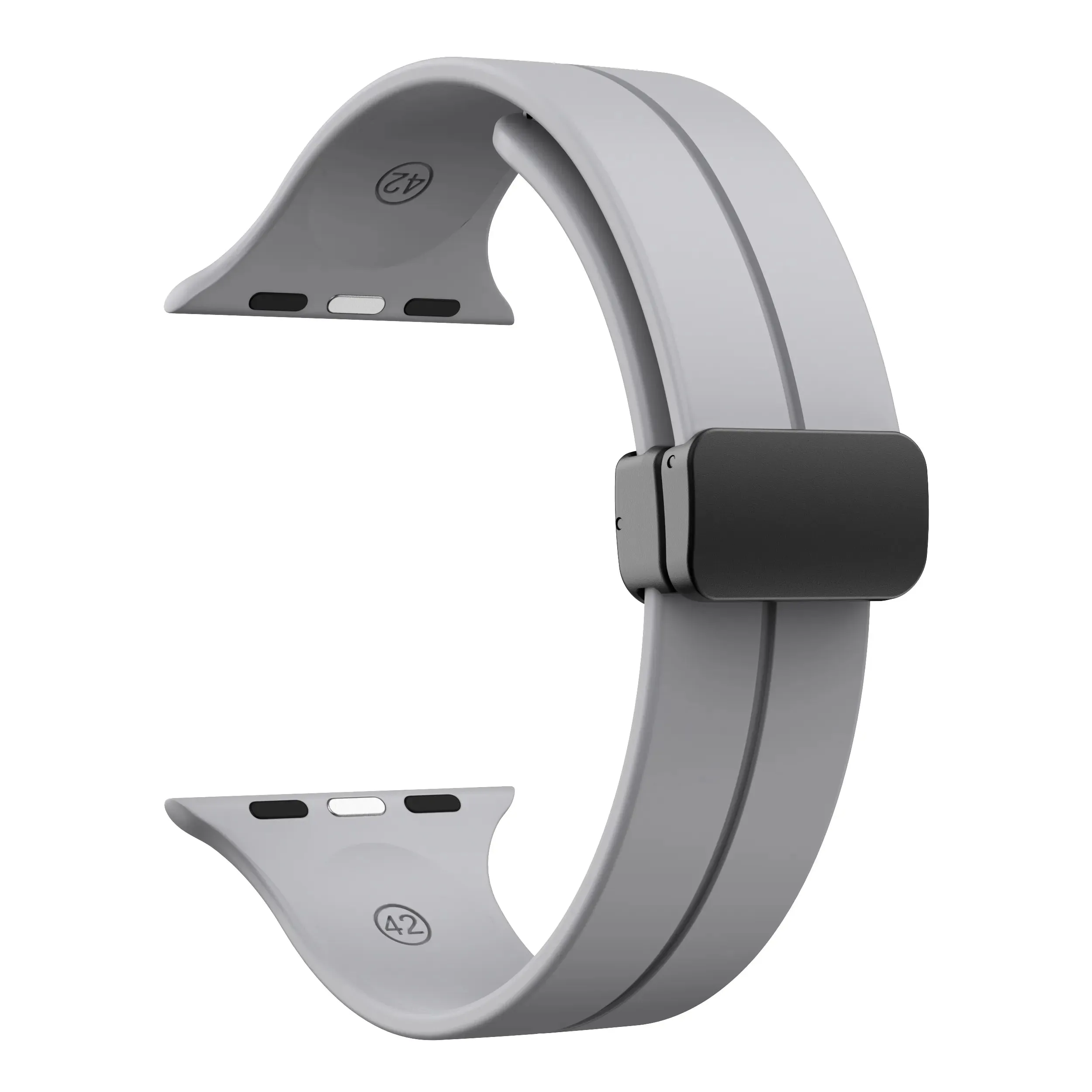 Apple Watch Magnetic Buckle Silicone Band