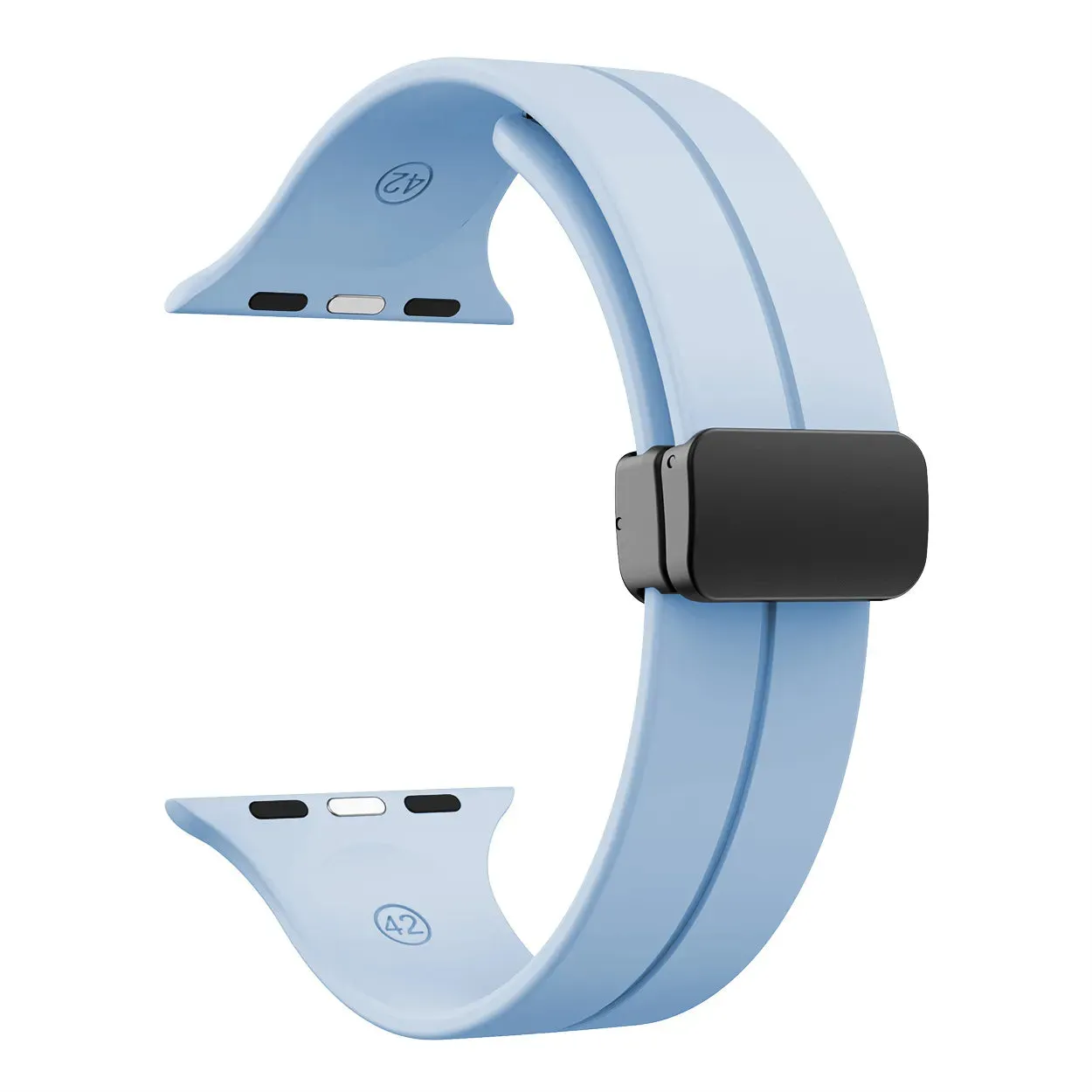 Apple Watch Magnetic Buckle Silicone Band