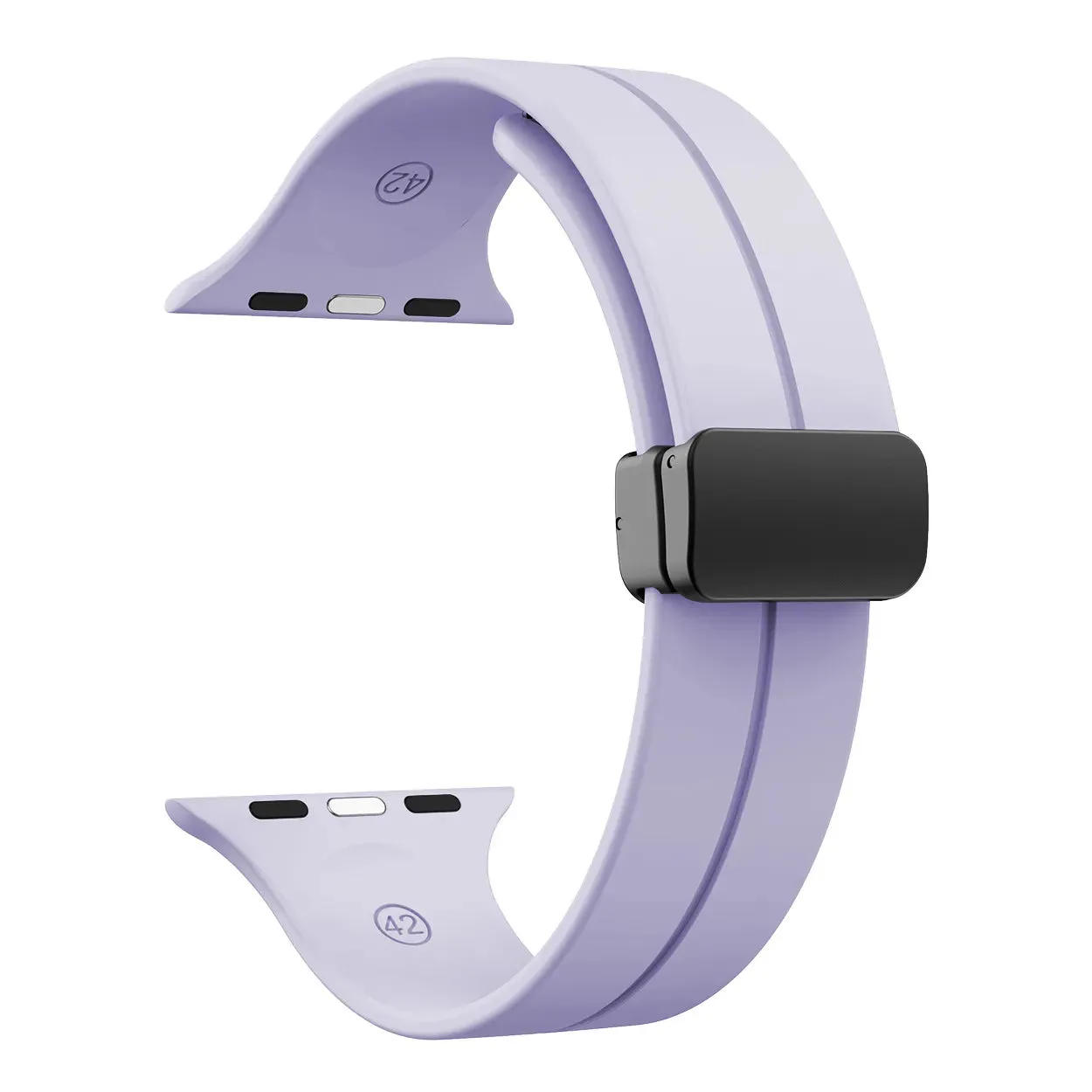 Apple Watch Magnetic Buckle Silicone Band