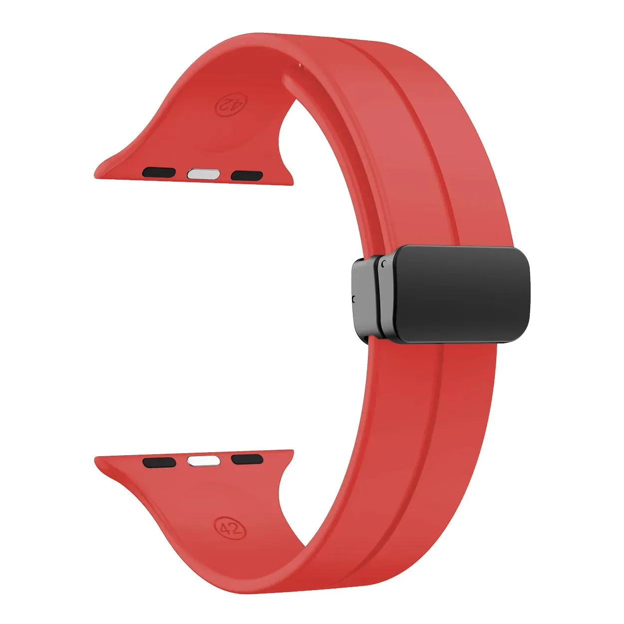 Apple Watch Magnetic Buckle Silicone Band