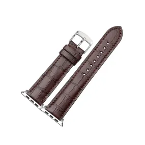 Apple Watch Ultra 49mm / 45mm / 44mm / 42mm | Leather Watch Band | Dark Brown