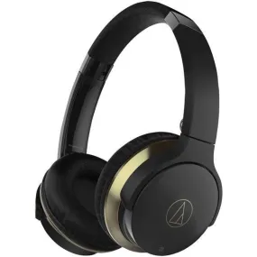 Audio-Technica ATH-AR3BTBK SonicFuel ATH-AR3BT Bluetooth On-Ear Headphones with Microphone (Black)