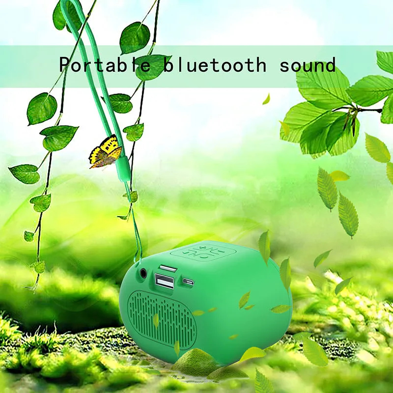 B62 Bluetooth Speaker TWS Couplet Subwoofer with TF Card Wireless Bluetooth Portable Small Speaker