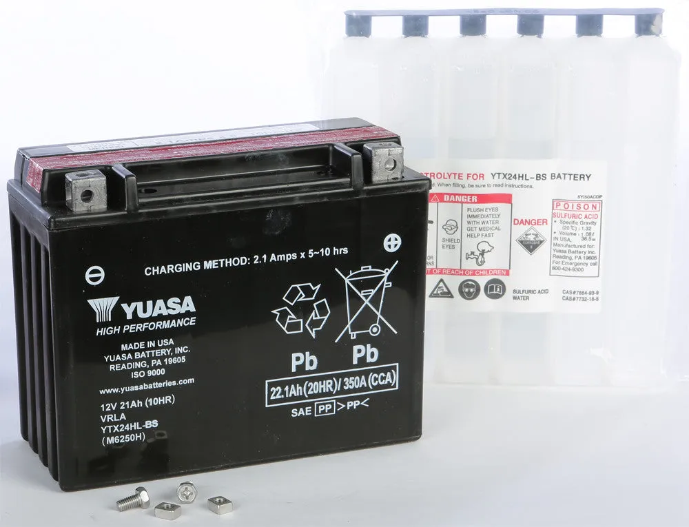 BATTERY YTX24HL-BS MAINTENANCE FREE