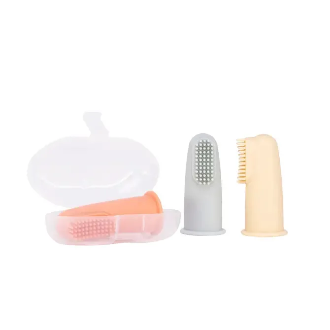 Bizzu - Silicone Finger Toothbrush - 3pack