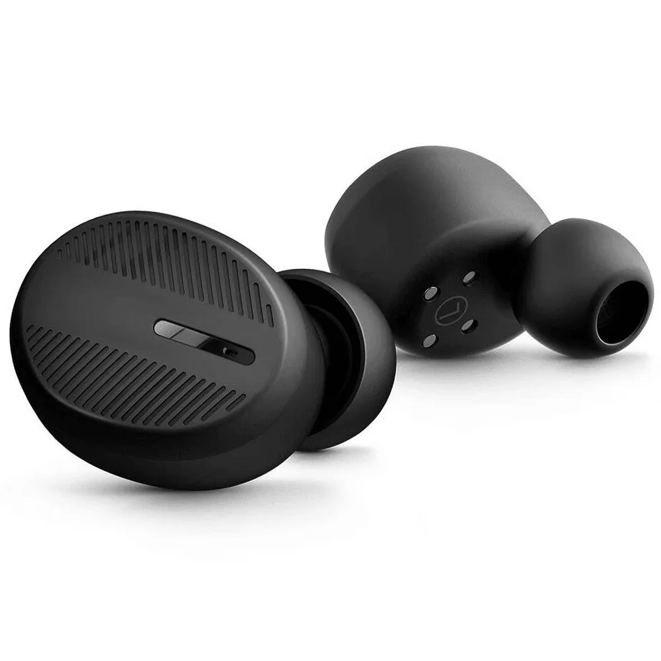 BlueAnt Pump Air X True Wireless Earbuds Earphones With Charge Case Black Headphones