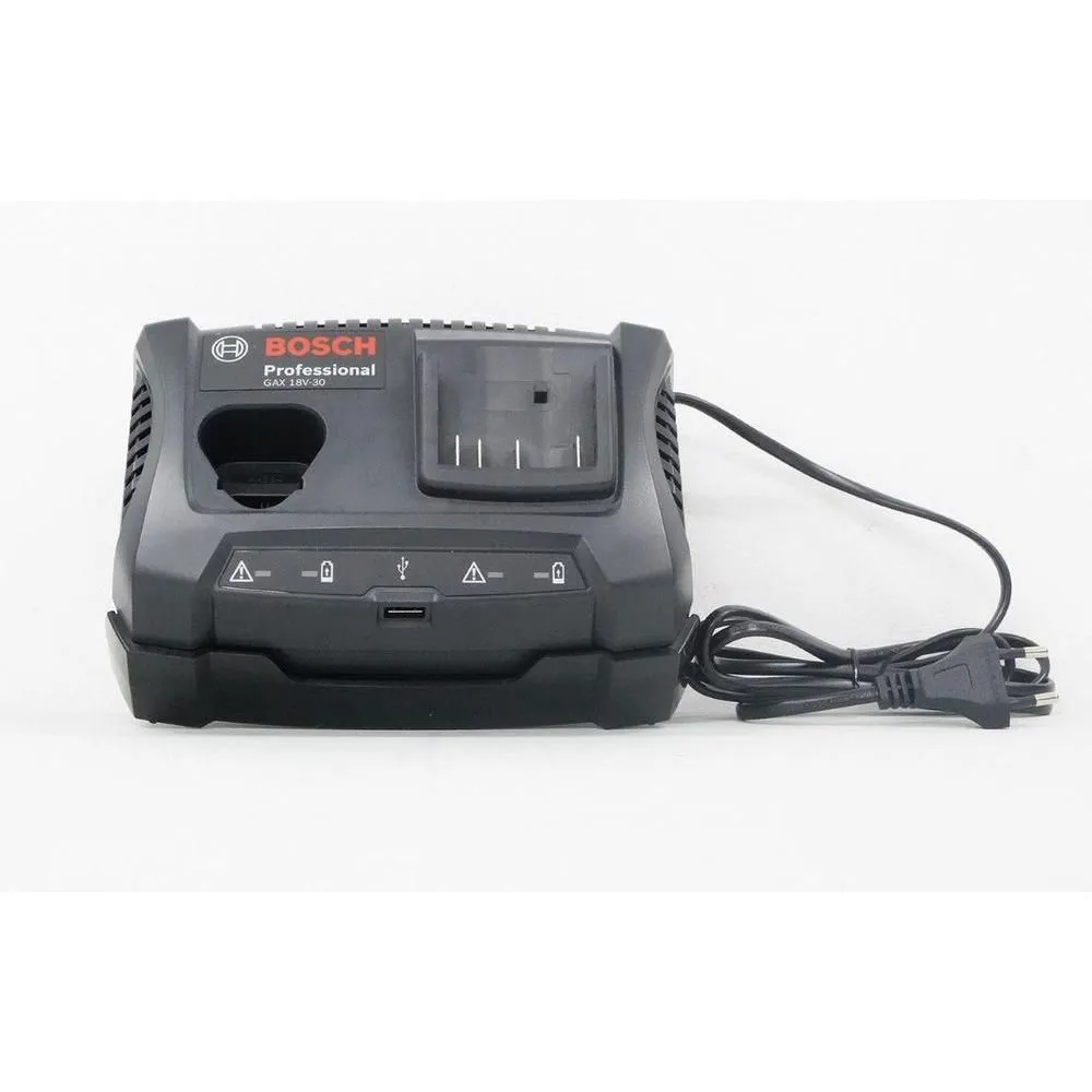 Bosch GAX 18V-30 Multi Battery Charger for Cordless (18V & 12V) (Open Seal)