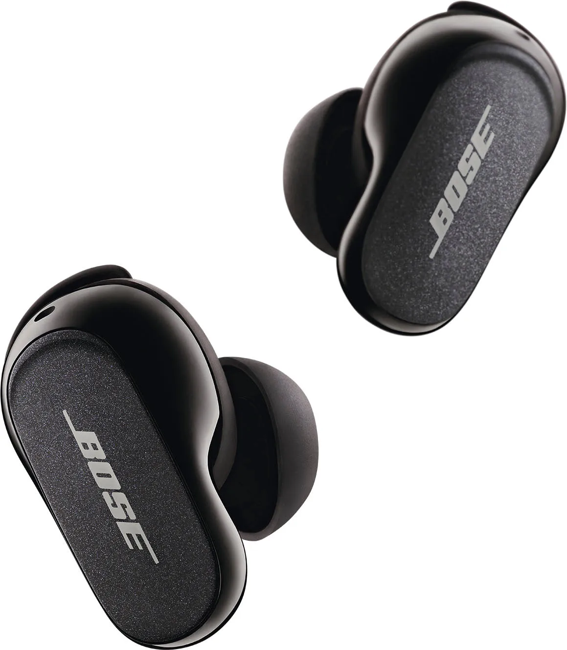 Bose - QuietComfort Earbuds II True Wireless Noise Cancelling In-Ear Headphones - Triple Black