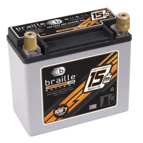 Braille Lightweight AGM battery - 15lbs