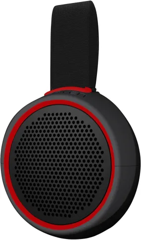 Braven 105 Wireless Portable Bluetooth Speaker [Waterproof][Outdoor][8 Hour Playtime] with Action Mount/Stand - Gray/Red