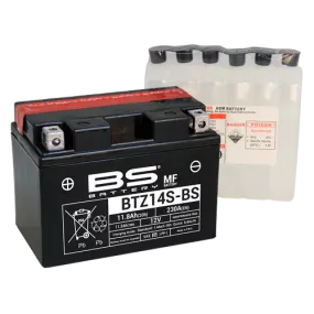 BS Battery BTZ14S-BS equivalent YTZ14S