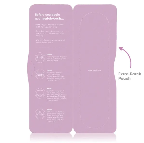 C-Section Silicone Scar Patches