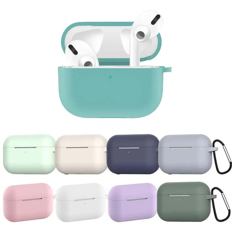 Case for Airpods pro silicone Protective wireless Bluetooth Earphone Cover Box for Apple  Airpods 3 Shockproof Sleeve