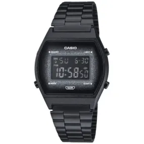 Casio B640WBG-1BDF Black Stainless Strap Watch for Men and Women